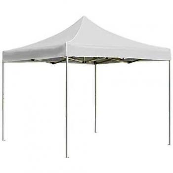 vidaXL Professional Folding Party Tent Aluminium 3x3 m White