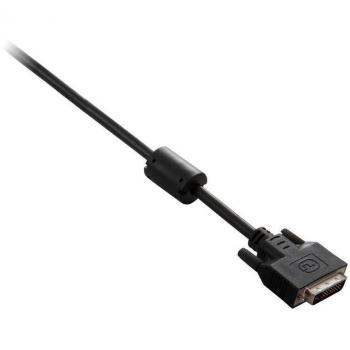 Cable de vídeo digital DVI-D Dual-Link V7, macho a macho, 3 metros