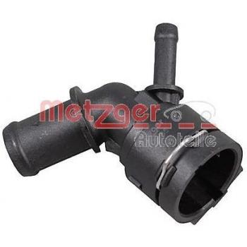 Brida de refrigerante METZGER 4010395 - Flangia de líquido refrigerante de alta calidad