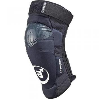 Rodillera Amplifi Havok Zip Unisex Negra L - Protección Robusta y Confortable