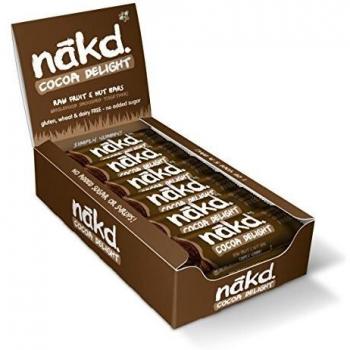 Nakd Raw Fruit and Nut Gluten Free Bars 30 - 35g