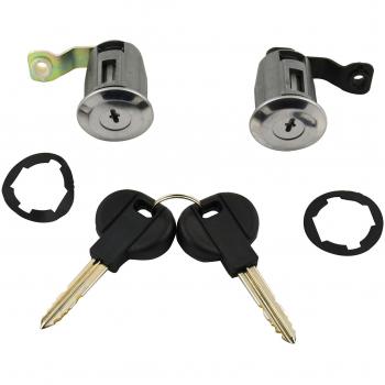 TarosTrade 60-0427-N-83744 Set De Bombines De Puerta Delantero Con 2 Llaves Iguales