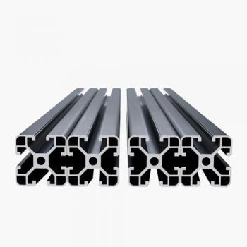VEVOR 4040 Aluminum Extrusion Profiles - 4 Pack, 600 mm Anodized T-Slot Linear Rail, High Strength for 3D Printer and CNC Machine, Black
