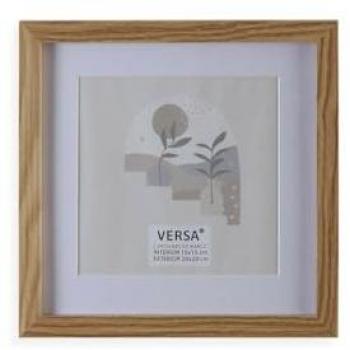 Marco de Fotos Versa Madera MDF 1,2 x 22 x 22 cm