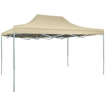 vidaXL Professional Folding Party Tent 3x4 m Steel Cream
