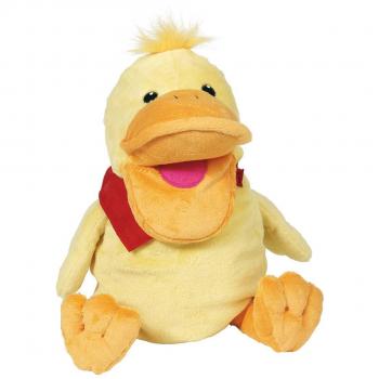 Puppete de Mano Pato Ellsa - Muñeca de Peluche para Teatro y Juego de Rol