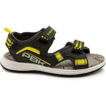 Sandalias de niño Pablosky 969590 Gris con doble cierre adherente