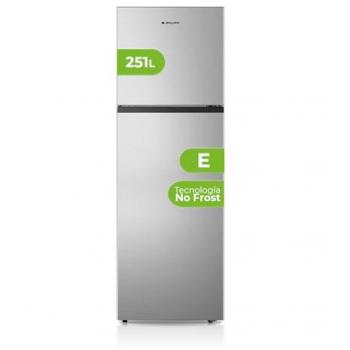 Frigorífico Inox ASPES AF1675501ENFX 2 Puertas 249L No Frost Motor Inverter Clase E