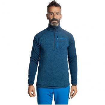 Forro polar de hombre Trangoworld Peclet, características: tejido térmico, ligero, transpirable, diseño ajustado, ideal para actividades al aire libre en climas fríos