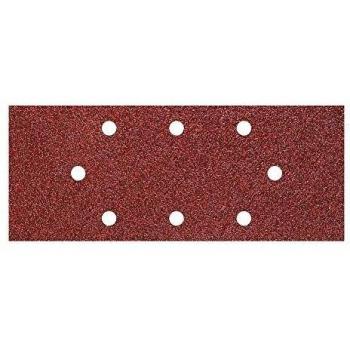 Hojas de lija de corindón, grano 80 perforadas 93 x 230 1972000 Wolfcraft