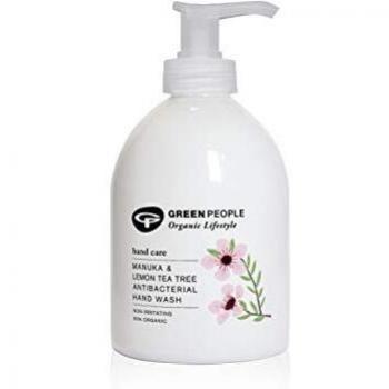 Green People Organic Lifestyle - Árbol de té de Manuka y limón, antibacteriano, lavado a mano