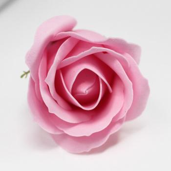 Flor de manualidades deco mediana - Jabón decorativo para manualidades, tamaño mediano, ideal para proyectos creativos y decoración