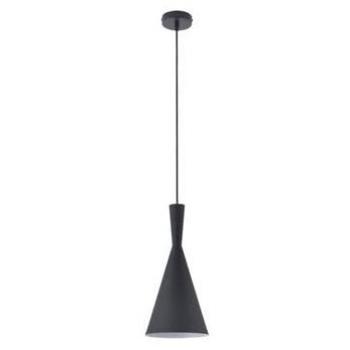 Lámpara Colgante Dafne Negra 1xE27