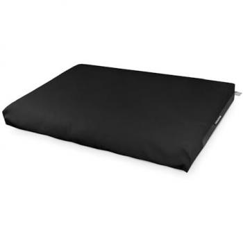 Cojín Impermeable y Desenfundable para Palets en Polipiel Negro 120x80x20