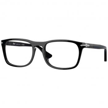 Persol PO3344V 95 Armazones para Hombre Negros con lentes recetados de 52 mm
