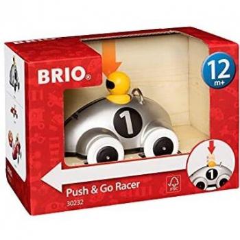 BRIO BRIO-30232 Push & Go Racer-Juguete de edición Especial para niños de 12 Meses y más, Multicolor