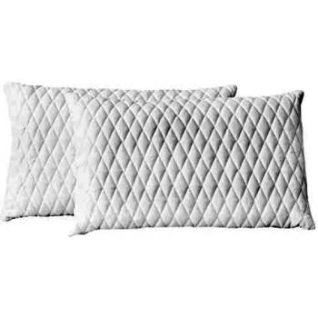 vidaXL Almohadas 2 unidades de espuma viscoel¨¢stica 60x40x14 cm