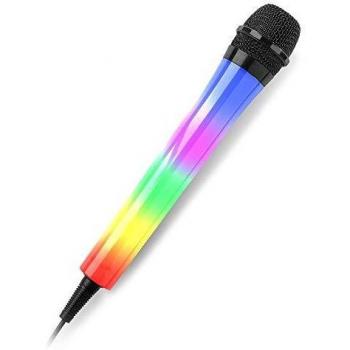 FENTON KMD55W Micrófono Karaoke con Luces RGB
