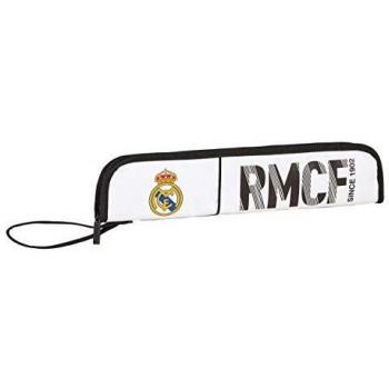 Real Madrid 811854284 2018 Portaflauta, 37 cm, Blanco