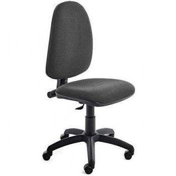SILLA PARA OFICINA DE ROCADA MODELO RD-930 CON TELA IGNIFUGA COLOR GRANATE