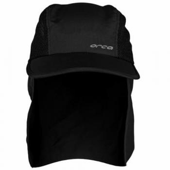 Gorra Orca Desert Negra S-M con diseño ligero y transpirable