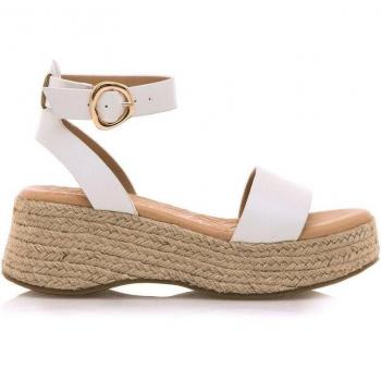 Sandalias de plataforma Mustang Giorgia blanco