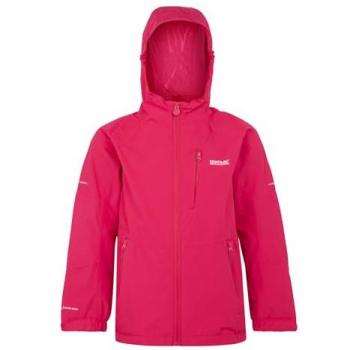 Regatta Kids Waterproof Breathable Jacket Pink Potion Size 14 Years