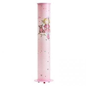 Lámpara de pie Princesa Lillifee con búho, E27, rosa
