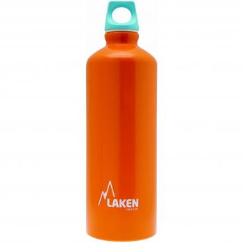 Laken Futura Botella de Agua de Aluminio 750ml con Tapón de Rosca Sin BPA - Negro