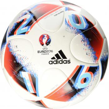adidas Euro16Topgli - Balón de fútbol, color blanco, talla 5