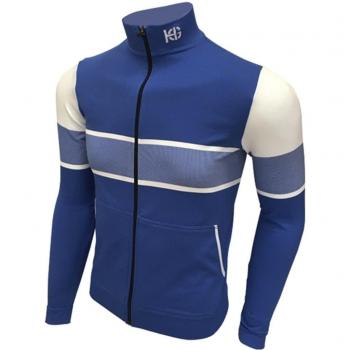 SportHG Hg-Triple Full - Chaqueta técnica con bolsillos para hombre, color azul, talla XXL