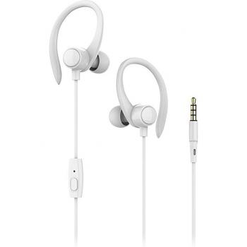 Auriculares deportivos S07 con cable y control de volumen integrado