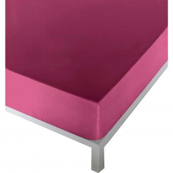 Sábana Bajera 100% Algodón Rosa 135