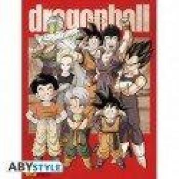 ABYstyle Canvas Dragón Ball Z, grupo. 30 x 40 cm
