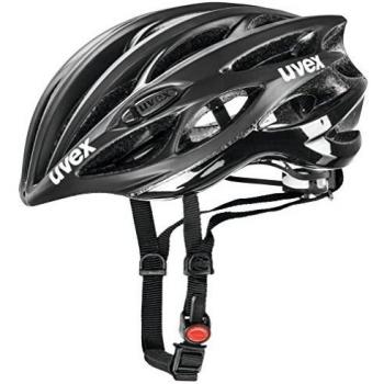 Uvex Race 1 Casco de Ciclismo, Unisex adulto, Negro
