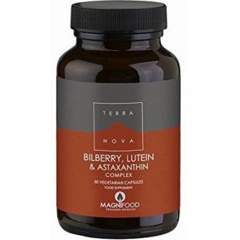Terra Nova Bilberry, Lutein & Astaxanthin Complex 100 Capsules