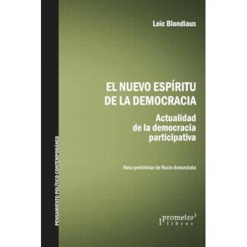 NUEVO ESPIRITU DE LA DEMOCRACIA ACTURALIDAD DE LA DEMOCRACIA