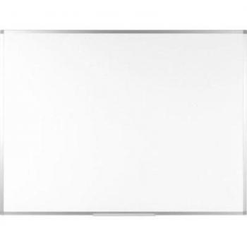 Bi-Office MA021539214 Pizarrón Blanco de Acero Melaminado Doble Cara 600x450mm