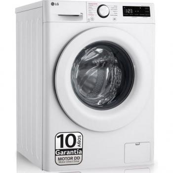 LG F4WR5009A3W Lavadora de Carga Frontal 9 kg 1400 RPM Clase A+++ Direct Drive Función Vapor AI Blanco