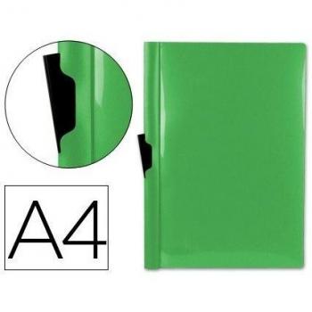 CARPETA BEAUTONE DOSSIER PINZA LATERAL 45323 POLIPROPILENO DIN A4 VERDE -60 HOJAS -PINZA DESLIZANTE