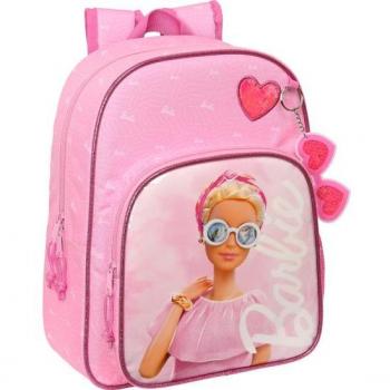 Mochila Infantil Adaptable a Carro Barbie Girl 26x34x11cm