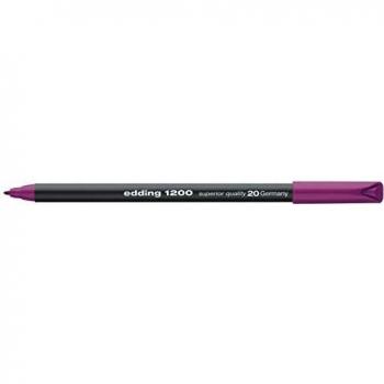 edding 1200 rotulador de color de trazo fino - magenta