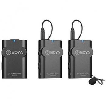 Boya 2.4 GHz Duo Lavalier microphone wireless BY-WM4 Pro-K2