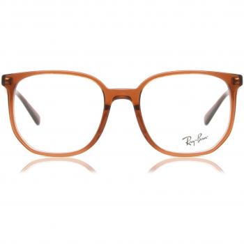 Ray-Ban RX5411D Asian Fit 8201 Men's Eyeglasses Brown Size 54 (Frame Only) - Blue Light Block Available
