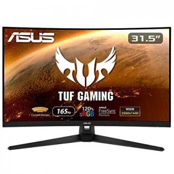 ASUS TUF Gaming VG32VQ1BR Curved Gaming Monitor – 31.5 inch WQHD