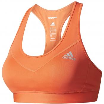 adidas TF MC Sujetador Deportivo, Mujer, Naranja