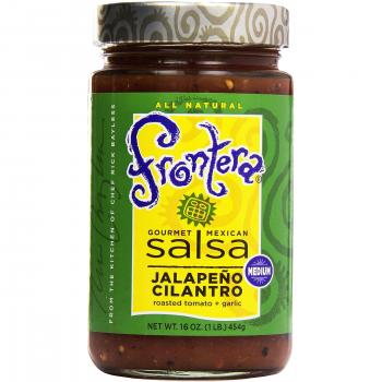 Frontera salsa jalapeño cilantro medium 454g
