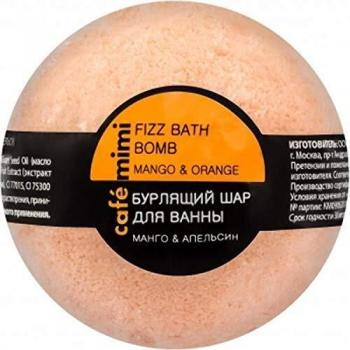 Bomba de baño efervescente mango y naranja Café Mimi 121 g