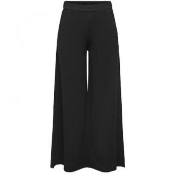 JDY Tanja Wide Flowy Black Women's Palazzo Pants