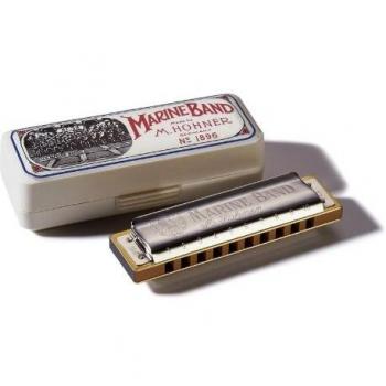 Hohner 1896 Marine Band in A, Chrome